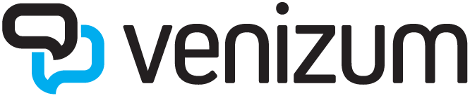 Venizum Logo Blue Black RGB Download