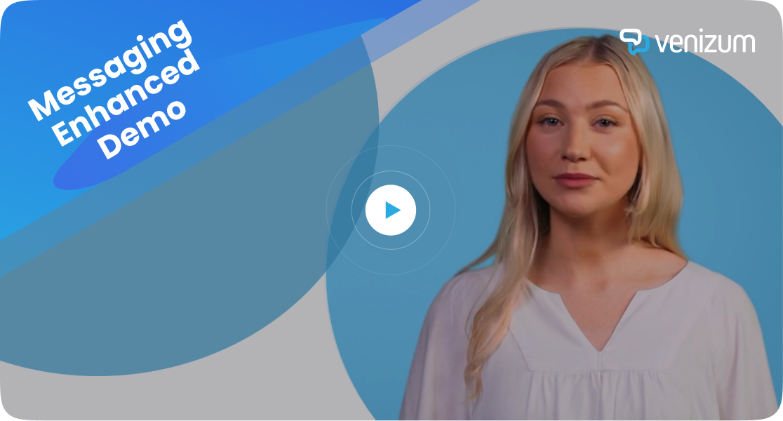 video thumbnail presenting Salesforce Messaging Cloud​ demo video